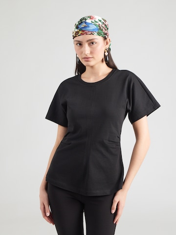 T-shirt ONLY en noir : devant