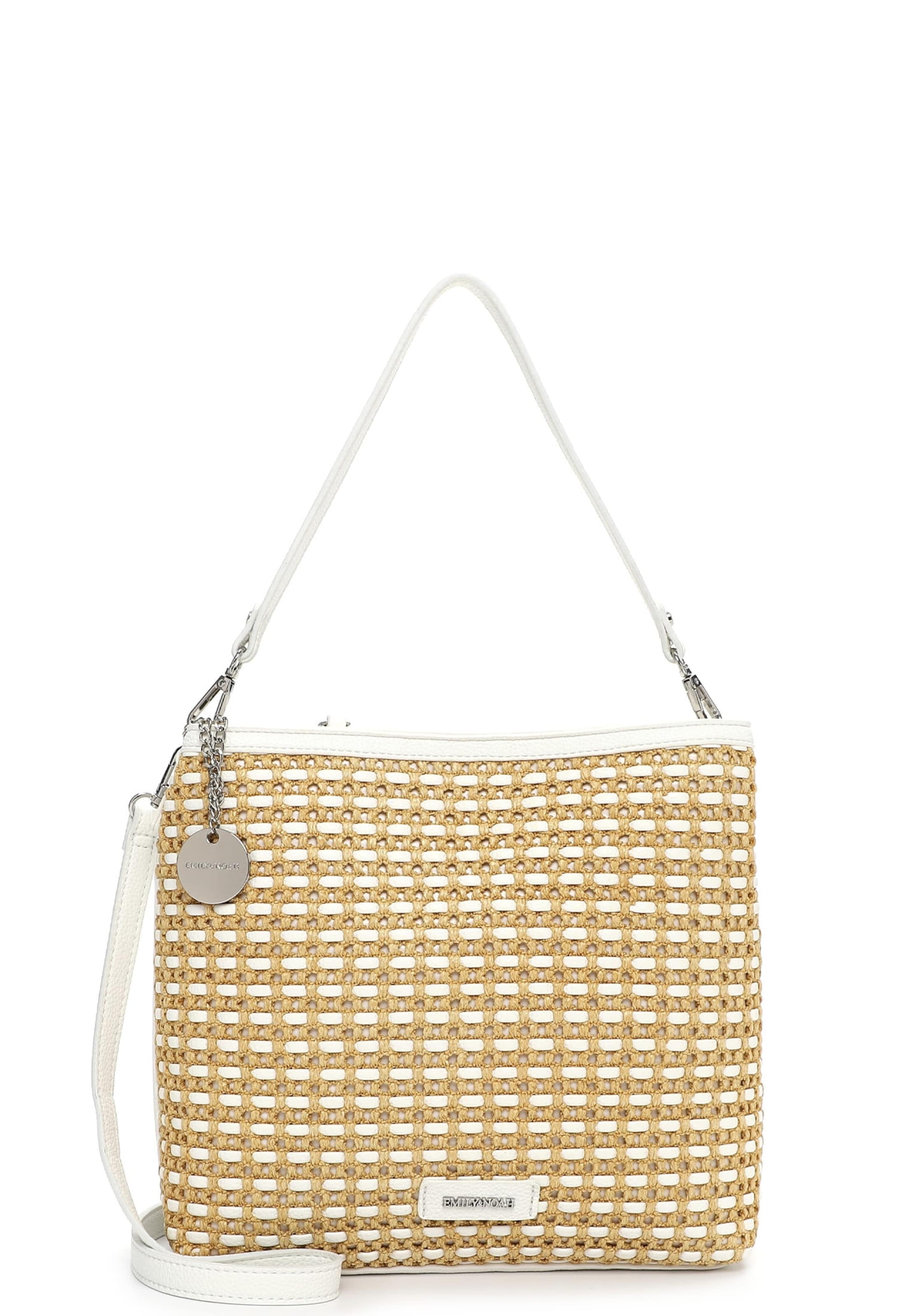 Poche ventrale 'Jella' Emily & Noah en beige : devant