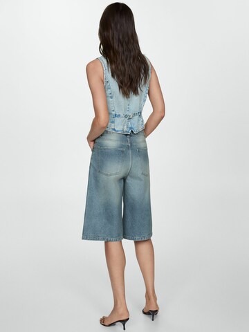 MANGO Loosefit Jeans 'Mia' i blå