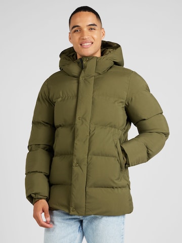 Veste d’hiver 'Bror' elvine en vert : devant