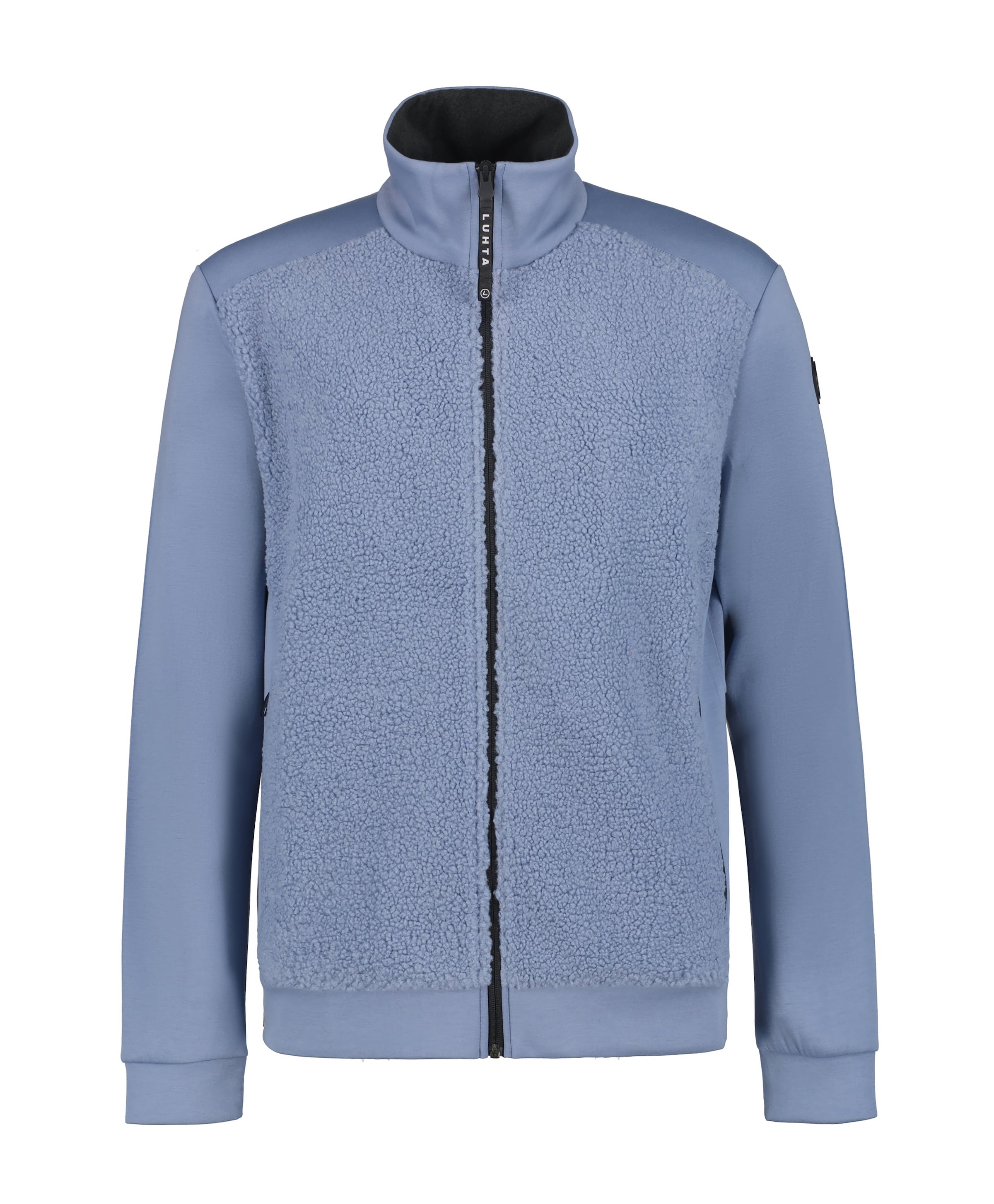 Giacca di pile funzionale 'Kuortane' di LUHTA in blu: frontale