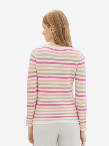 TOM TAILOR Pullover in Pink