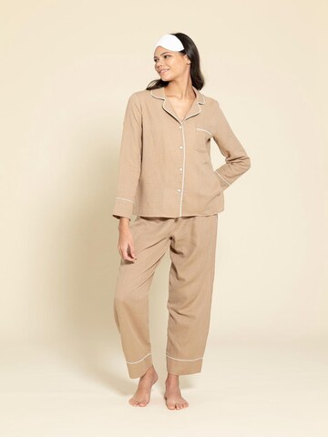 For You Moda Pyjama in Grijs