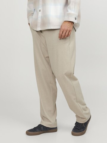 JACK & JONES Regular Pantalon 'KARL' in Grijs: voorkant