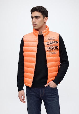 CAMP DAVID Vest in Orange