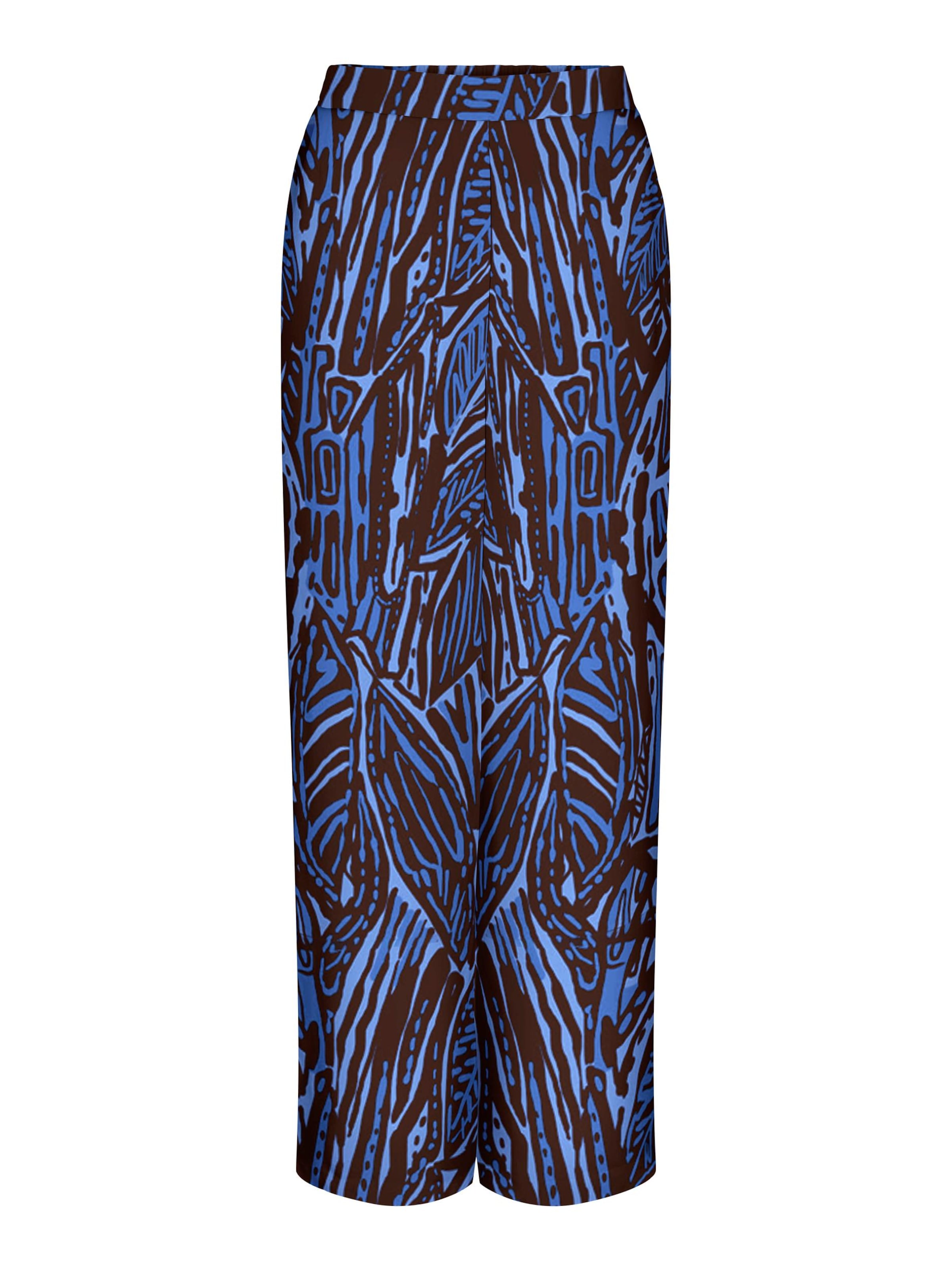 Wide Leg Pantalon 'ASTA' ONLY en bleu : devant