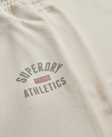 Superdry Regular Broek in Wit