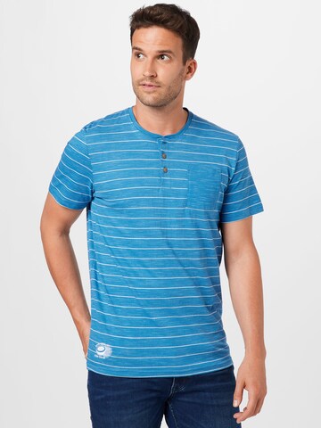 TOM TAILOR T-Shirt in Blau: predná strana