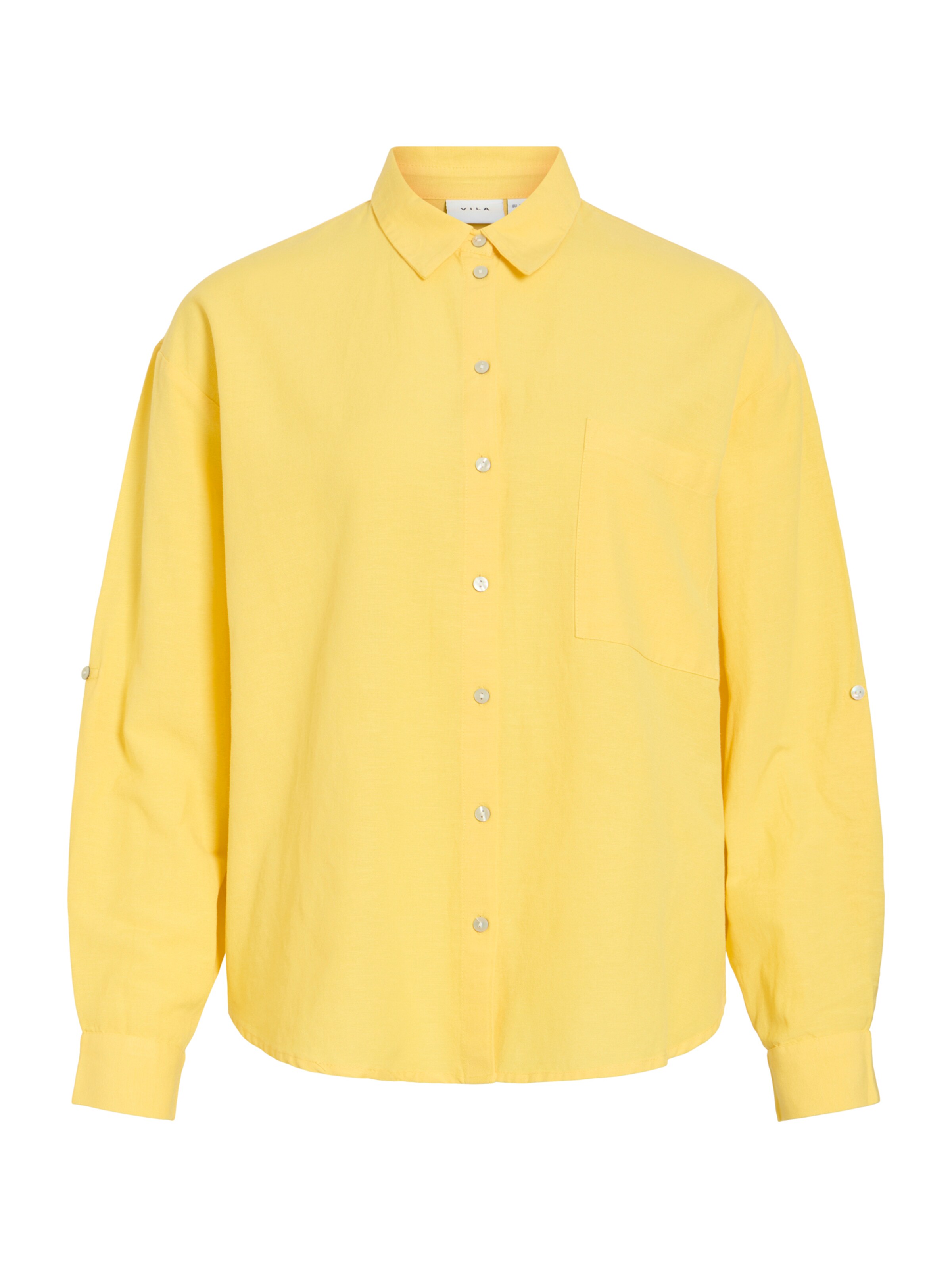 VILA Bluza | rumena barva: sprednja stran