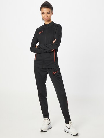 NIKE Sports Suit in Black: front