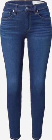 rag & bone - Skinny Vaquero 'Cate' en azul: frente