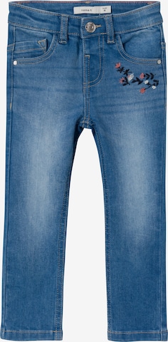 NAME IT regular Jeans 'SALLI' i blå: forside