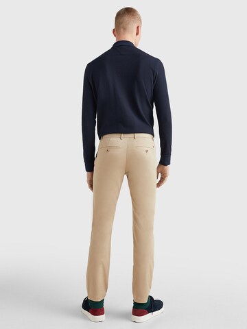 Regular Pantalon chino TOMMY HILFIGER en beige