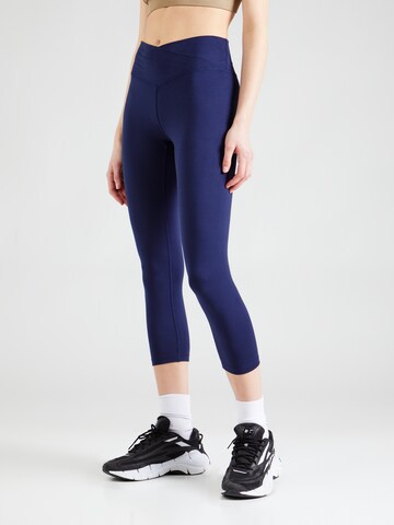 Bally Skinny Sportbroek in Blauw: voorkant