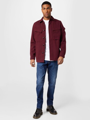 G-Star RAW Regular fit Between-season jacket 'Mysterious' in Purple