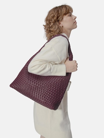 L37 HANDMADE SHOES Handtasche 'KANSAS' in Lila