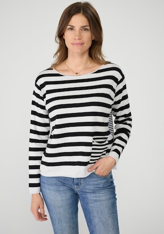 LIEBLINGSSTÜCK Sweater 'Korina' in Black: front