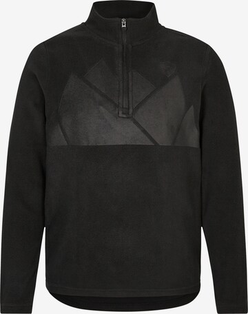 ZIENER Athletic Sweater 'Jonki' in Black: front