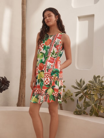 Robe d’été Next en rouge : devant