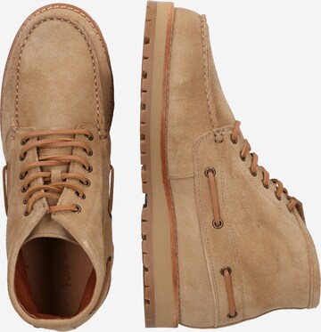 POMPEII Lace-Up Shoes 'BRISTOL' in Brown