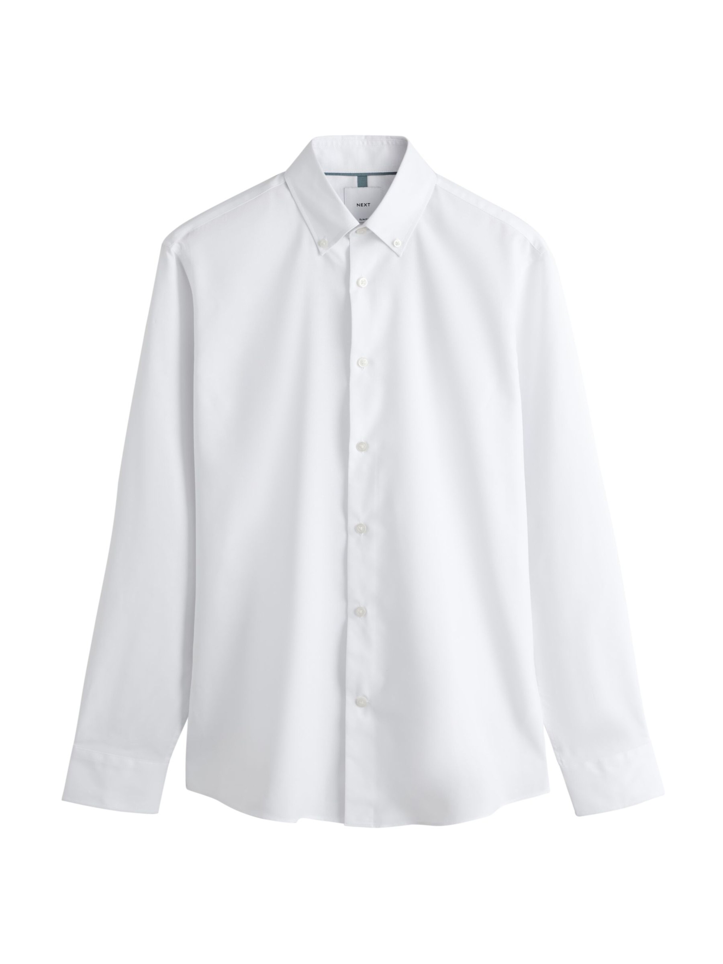 Next Slim Fit Hemd in Grün