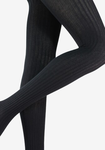 ROGO Tights 'Rippe' in Black