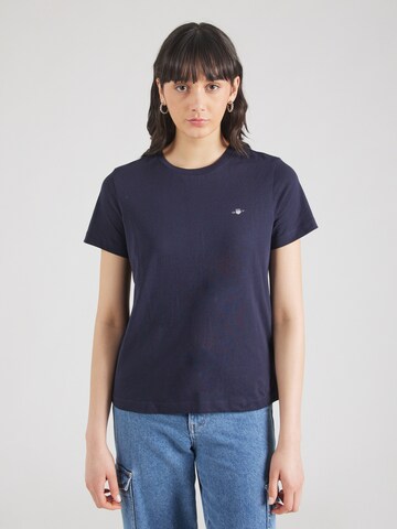 GANT - Camiseta en azul: frente