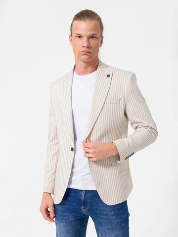 Daniel Hills Slim fit Suknjič | bež barva