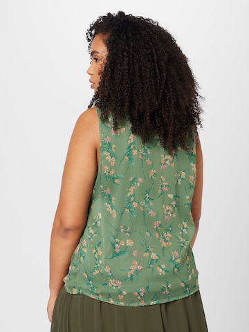 Vero Moda Curve - Top 'Smilla' em verde