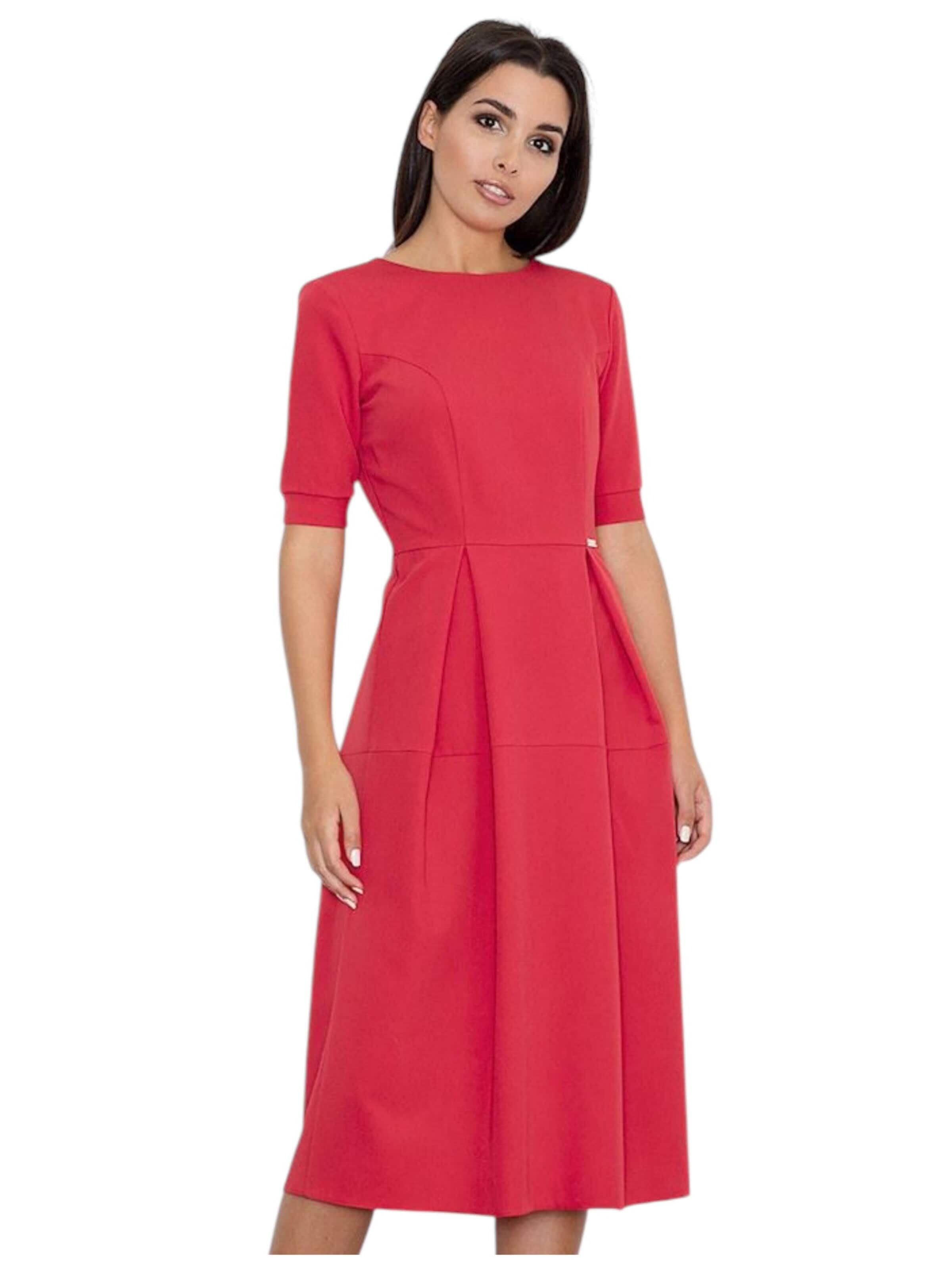 amorubi.com Dress in Red: front