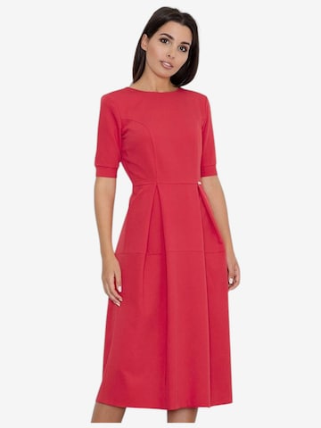 amorubi.com Dress in Red: front