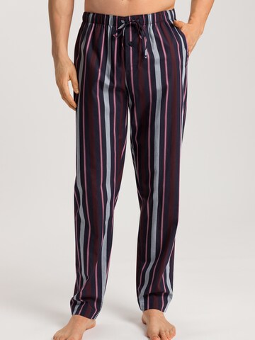 Hanro Pyjamabroek ' Night & Day ' in Blauw: voorkant