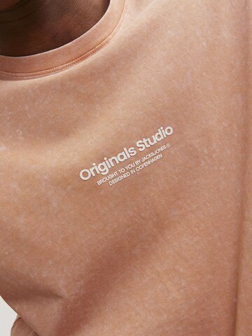 JACK & JONES Shirt 'JORVesterbro' in Orange