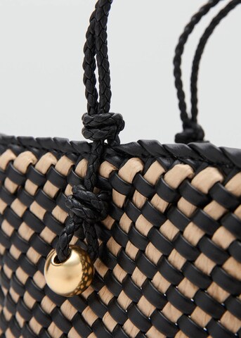 MANGO Handbag 'Penelope' in Black