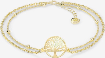 SERASAR Bracelet 'Life' in Gold: front