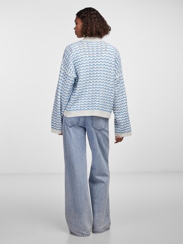 Pull-over oversize 'Joyce' PIECES en blanc