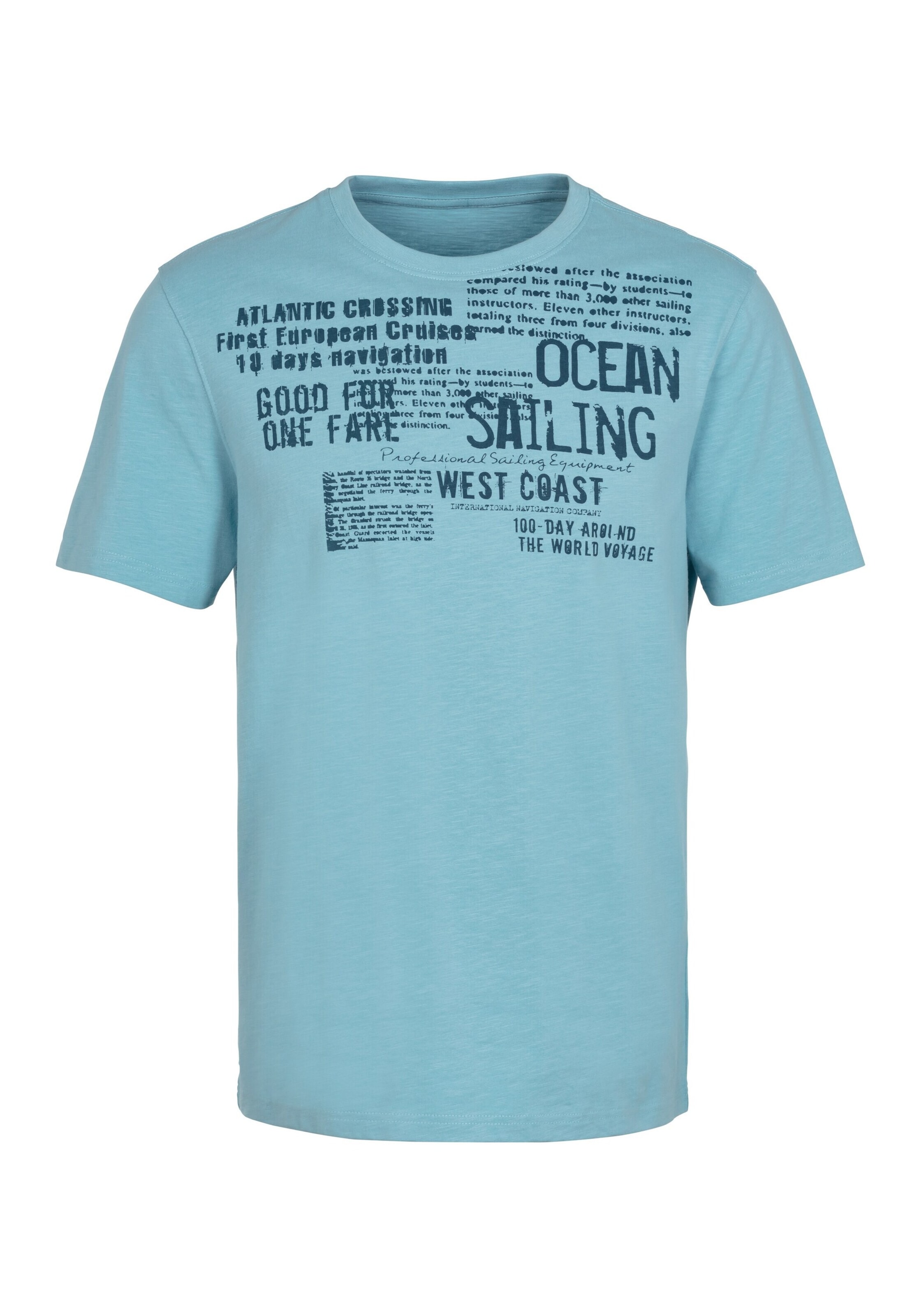 JOHN DEVIN Shirt in Blue: front