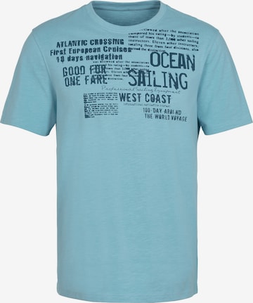 JOHN DEVIN Shirt in Blue: front