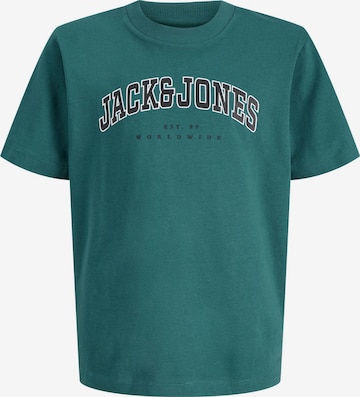 Jack & Jones Junior Tričko 'JJECaleb' - Zelená: predná strana