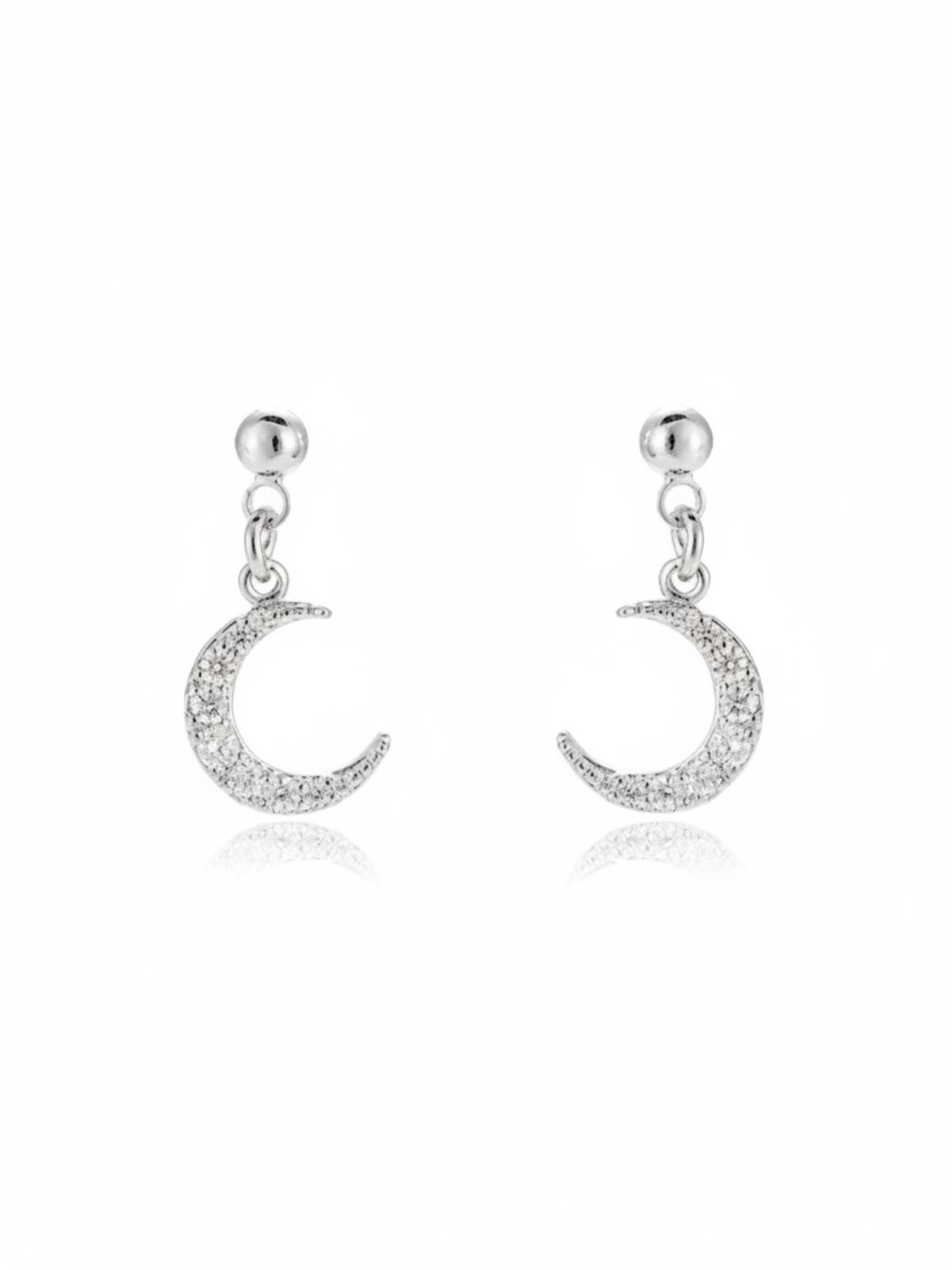 Cala Rose Ohrringe 'Tara'‌‌‌‌‌ in Silber: Vorderseite