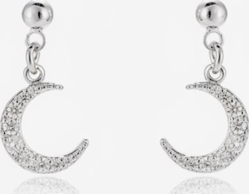 Cala Rose Ohrringe 'Tara' in Silber: Vorderseite