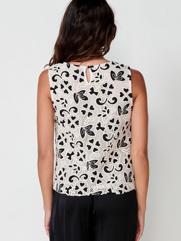 KOROSHI Blus i vit