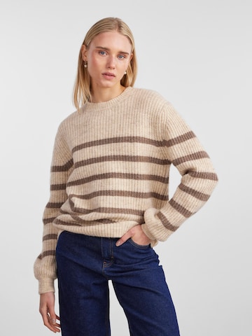 PIECES - Pullover 'NANNA' em bege: frente