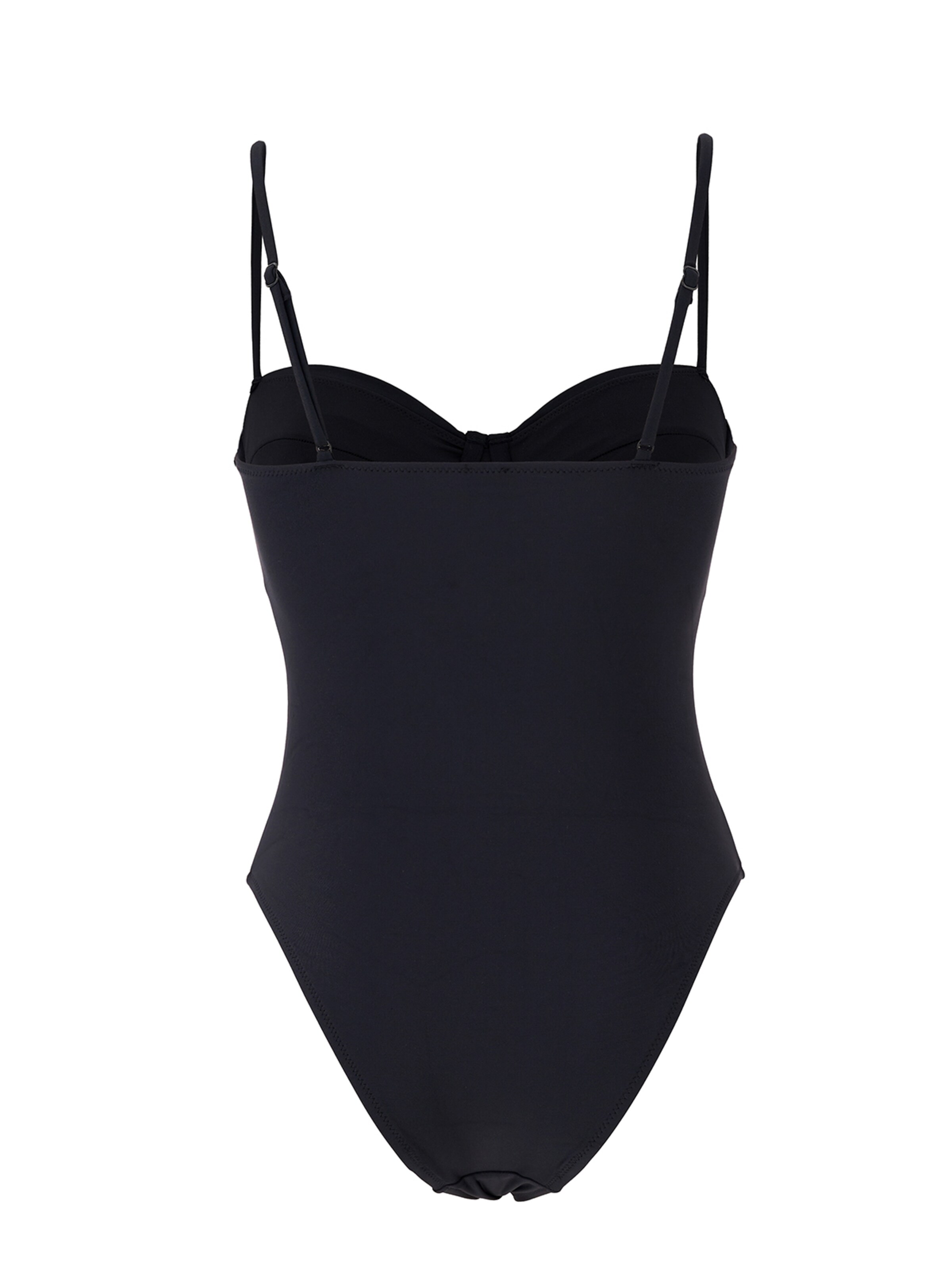 Dagi - Bustier Traje de baño en negro