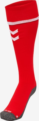 Hummel Sportsocken 'Core' in Rot: Vorderseite