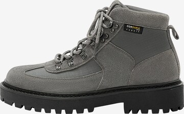 Pull&Bear Lace-up boots in Grey