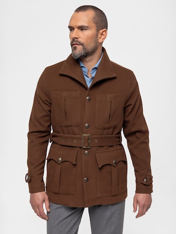 Antioch Between-season jacket in Brown: front