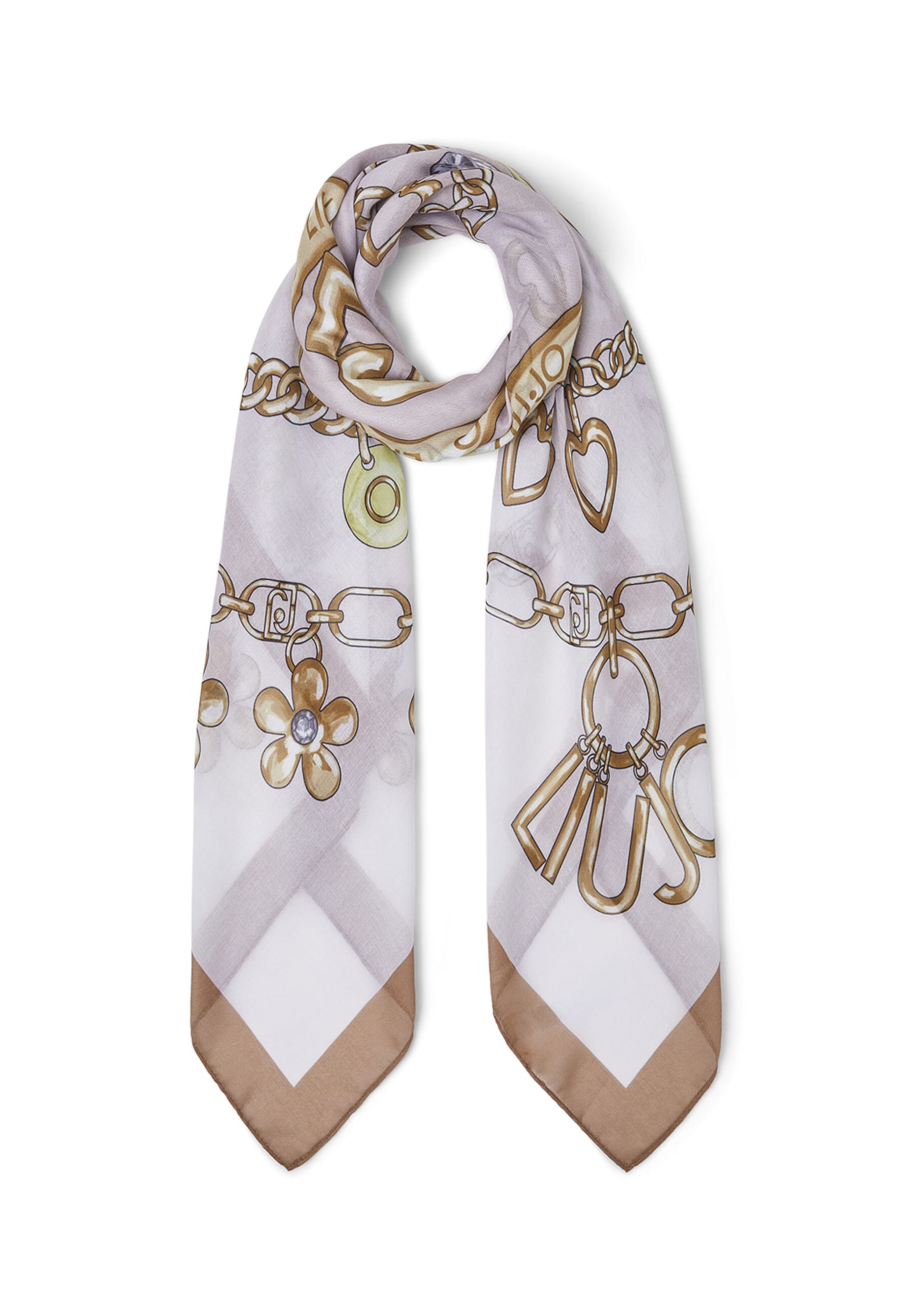 Foulard di Liu Jo in beige: frontale