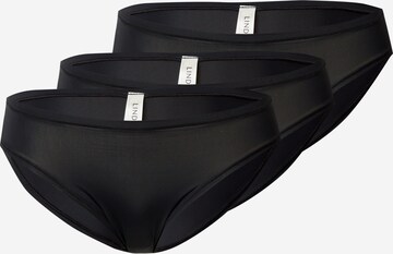 Slip Lindex en noir : devant