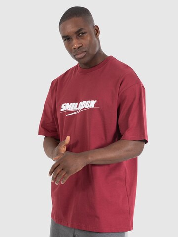 T-Shirt 'Blake' Smilodox en rouge